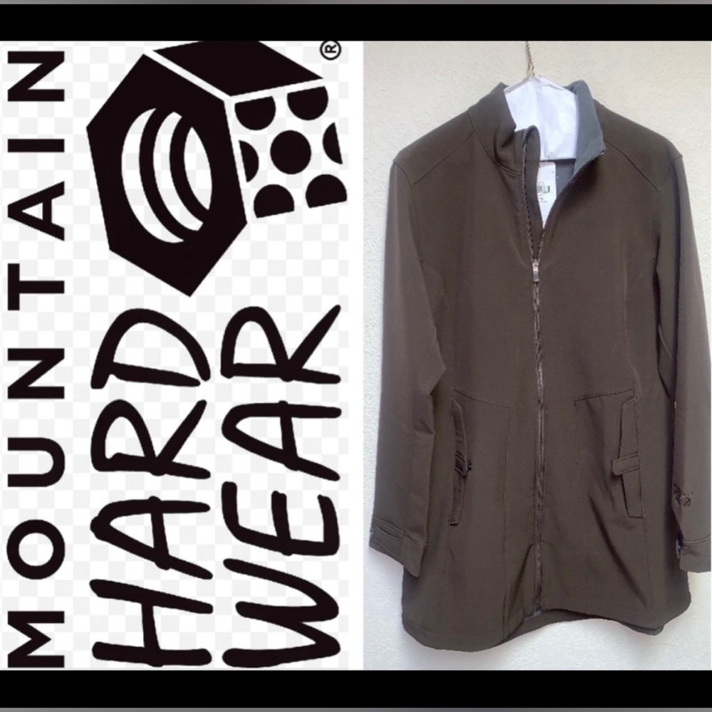 Mountain Hard Wear Celerina Softshell Jacket Sz Large NWT; Chocolate Brown